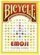 Igralne karte Bicycle Emoji
