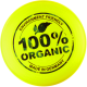Eurodisc 100% ORGANIC Žlté Frisbee